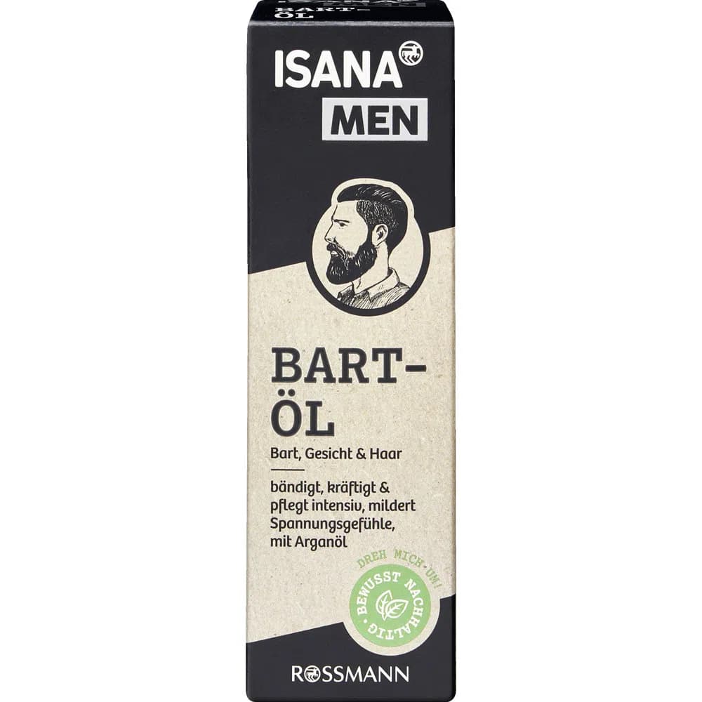 Isana Men Arqan Yağlı Saqqal Baxım Yağı, 30 ml