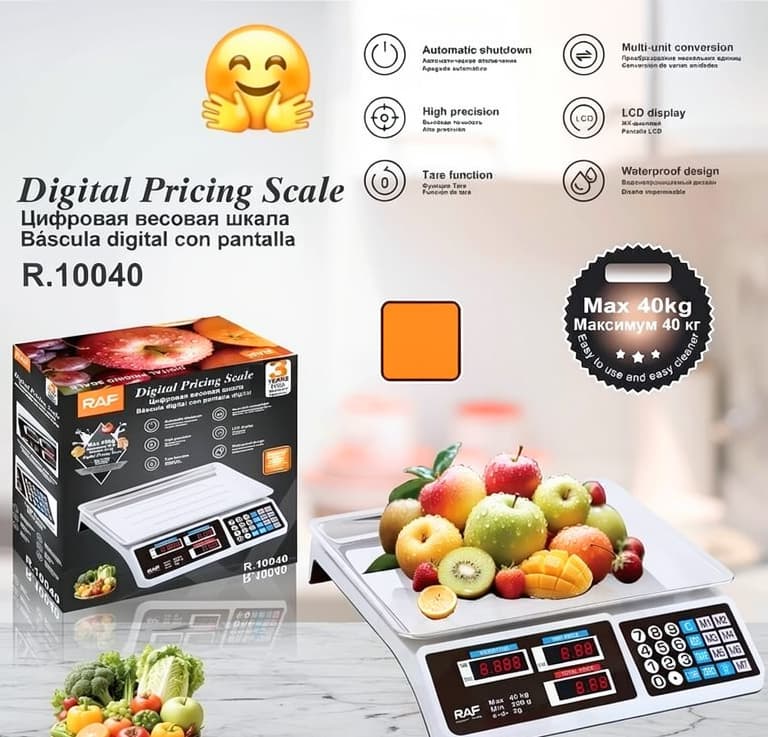 RAF R.10040 Elektron Ticarət Tərəzisi 40 kq