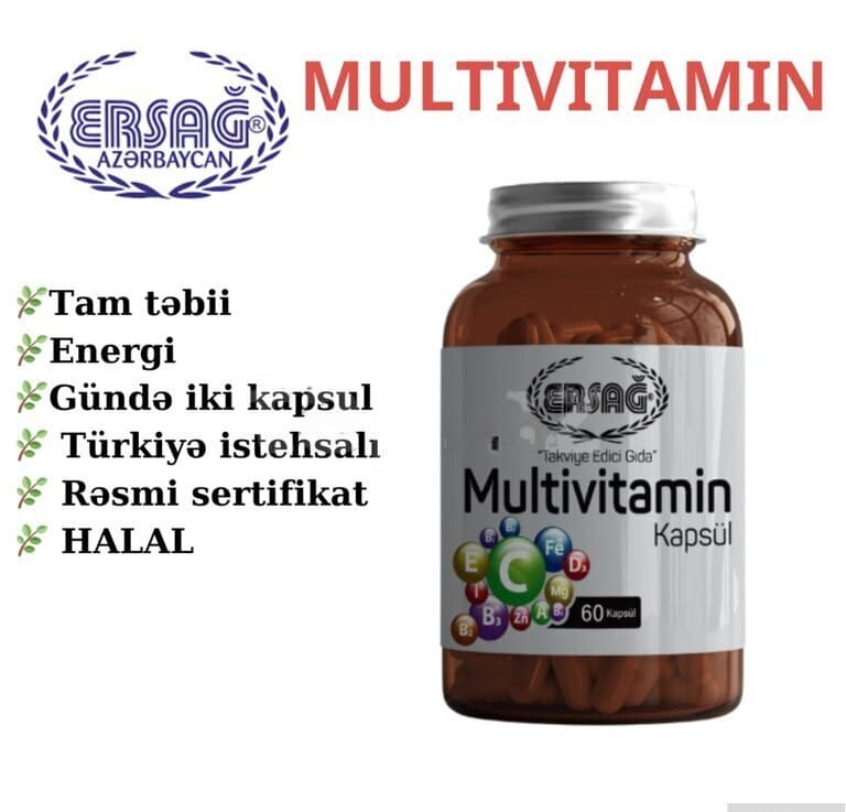 Multivitamin qida əlavəsi