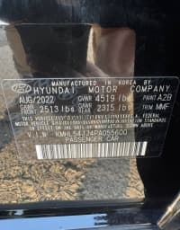 Hyundai Sonata, 2022 il, 55000 km, 2000 L — şəkil 19