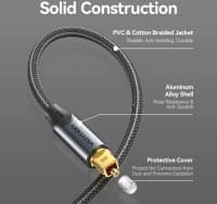 Toslink kabel SPDIF 2 metr — şəkil 5