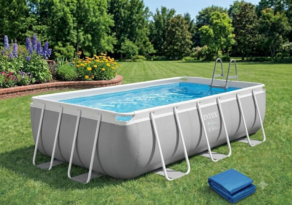 Intex 26784 Prism Frame Karkaslı Hovuz 300x175x80 sm