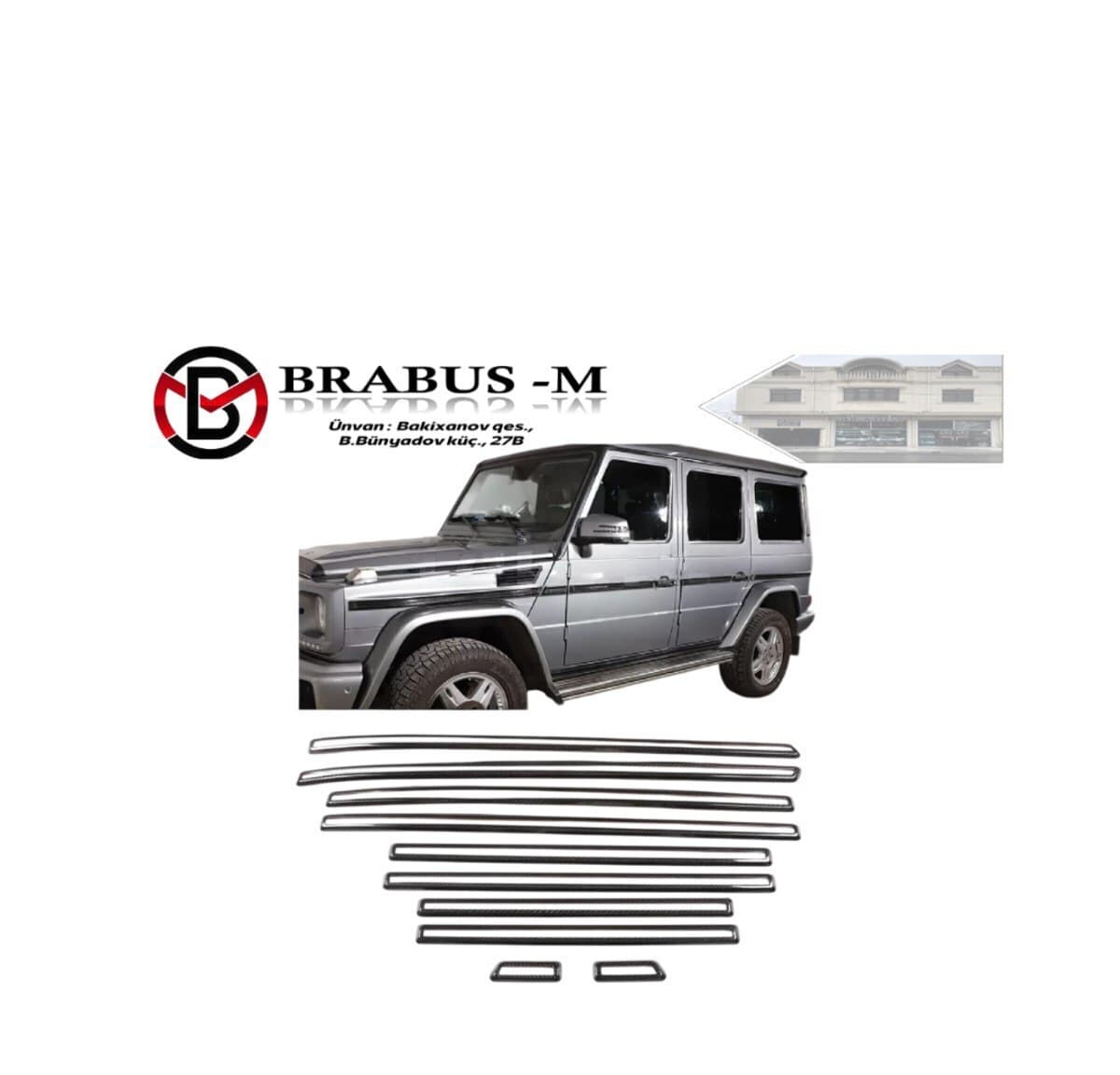 Qapı kantı Mercedes G-Class