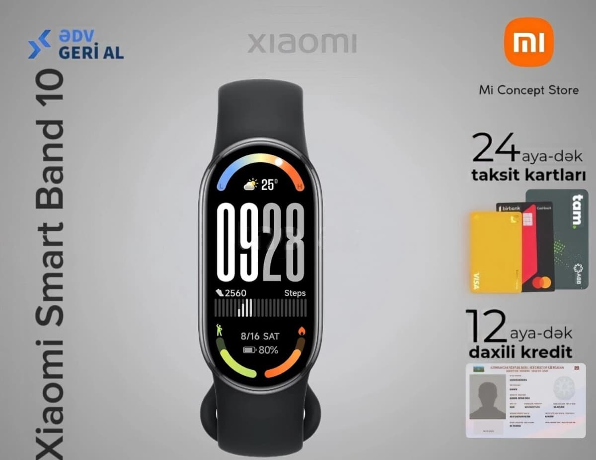 Smart saat Xiaomi 46 mm Qara