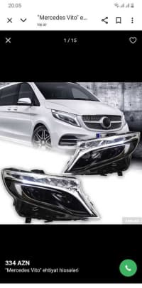 Ehtiyat hissələri Mercedes-Benz modelləri üçün — şəkil 17