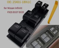 Şüşəqaldıran düymə bloku Infiniti EX35, EX37, Nissan Altima — şəkil 3