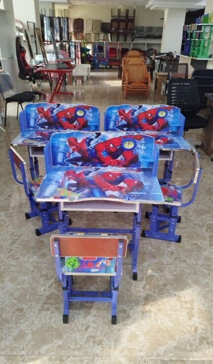 Uşaq mebel dəsti Laminat material, Qəhvəyi rəng