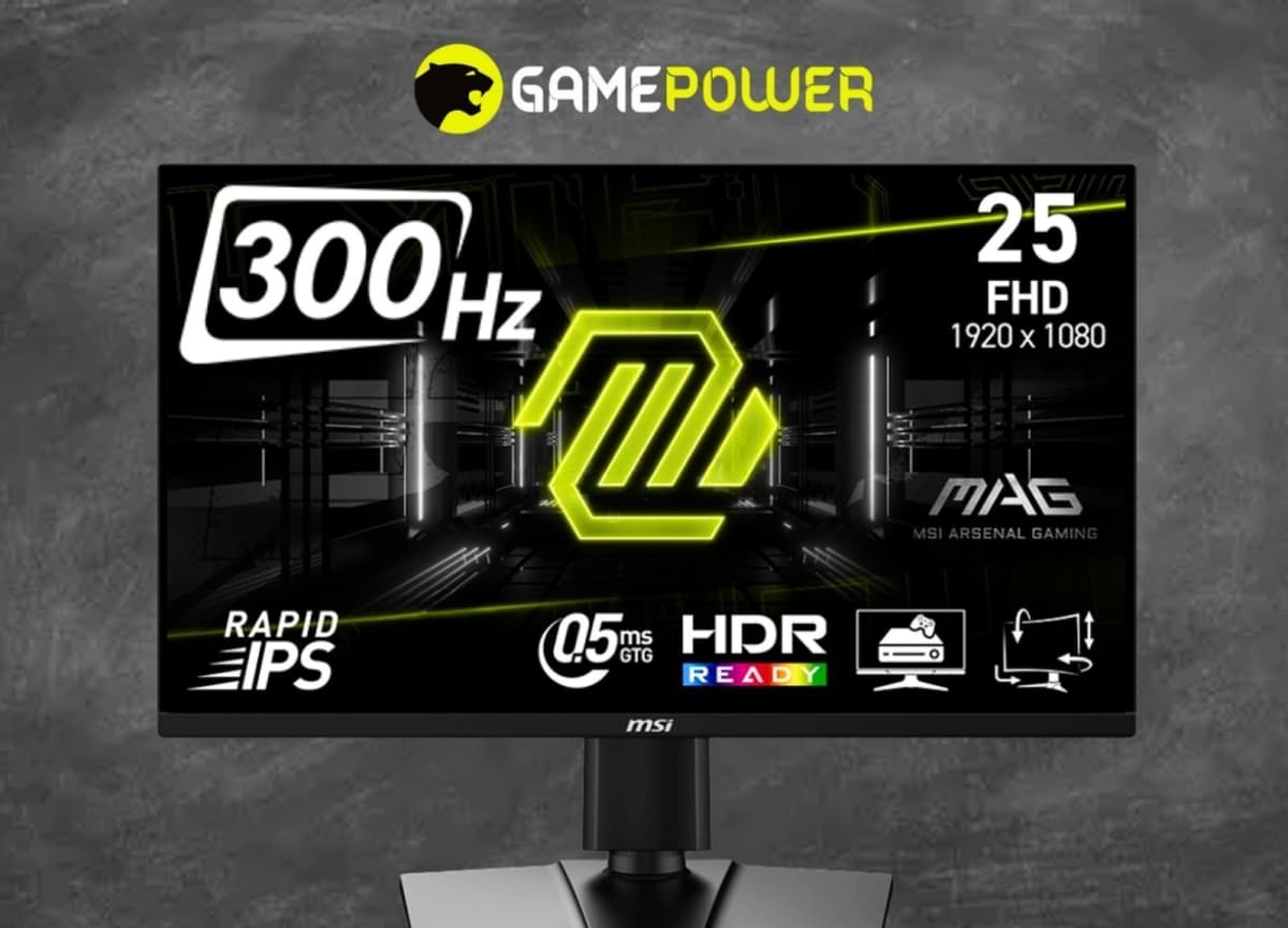 MSI MAG 255PXF 24.5" 300Hz Gaming Monitor