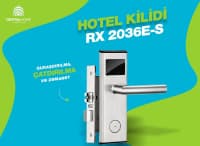 Otel qapı kilidi RX 2036E-S — şəkil 1
