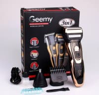 Geemy GM-595 3-ü 1-də Təraş və Trimmer Dəsti — şəkil 1