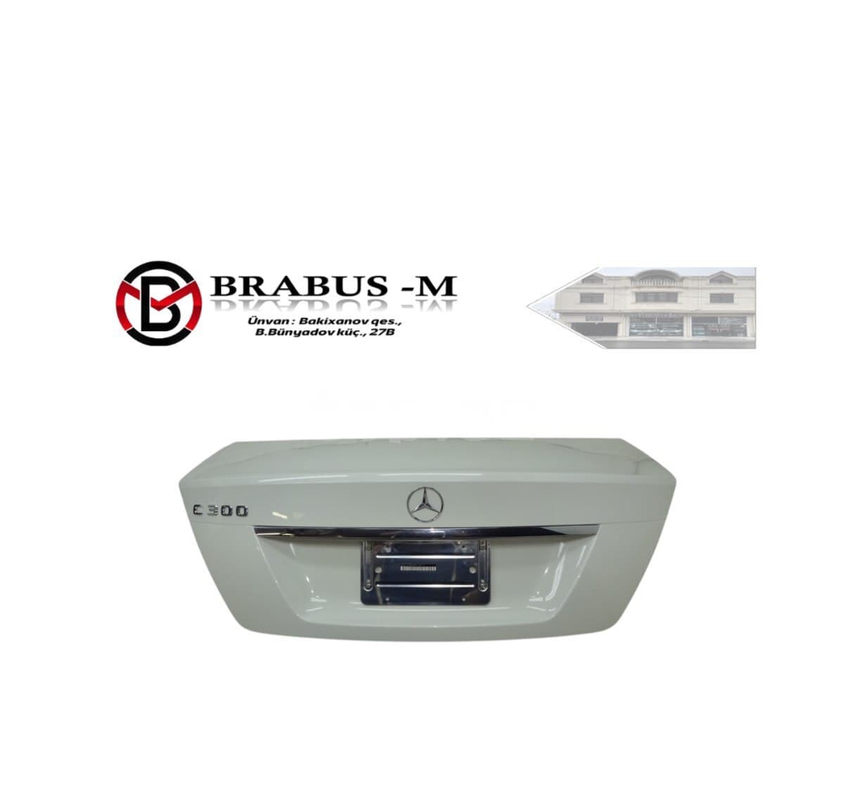 Arxa baqaj qapağı Mercedes W204
