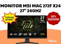 Monitor MSI MAG 272F X24 27" 240Hz — şəkil 1
