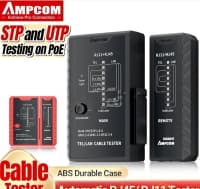 LAN və telefon kabel testeri RJ45 RJ11 — şəkil 1