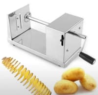 Kartof kəsici spiral slicer paslanmayan polad — şəkil 6
