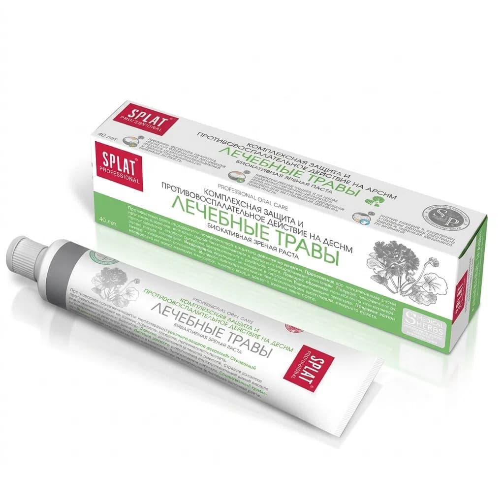 Splat Professional Leçebniy Travı Diş Məcunu, 40 ml
