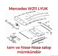 Lyuk və ehtiyat hissələri Mercedes modelləri üçün — şəkil 2