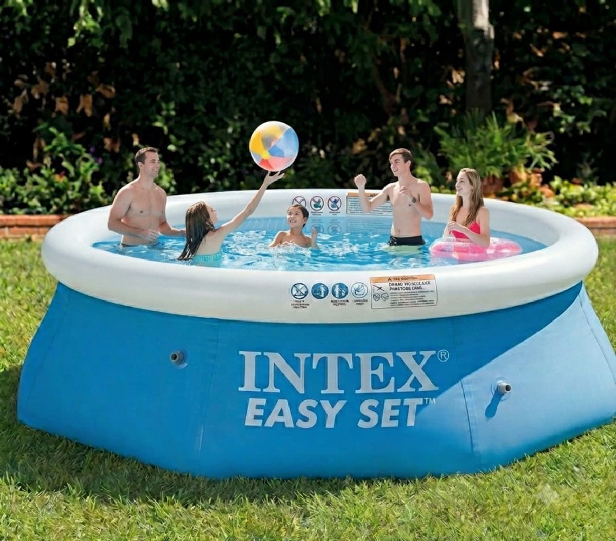 Intex 28158 Easy Set Filtrli Ailə Hovuzu 457x84 sm