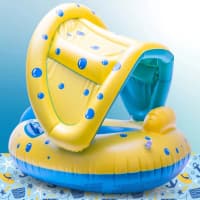 Uşaq üzgüçülük halqası Baby Swimming Ring sükanlı — şəkil 5