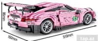 Technique Porsche 911 GT3 Pink Konstruktor — şəkil 3
