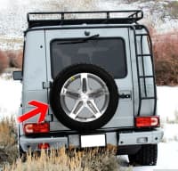 Ehtiyat təkər Mercedes W463 — şəkil 12