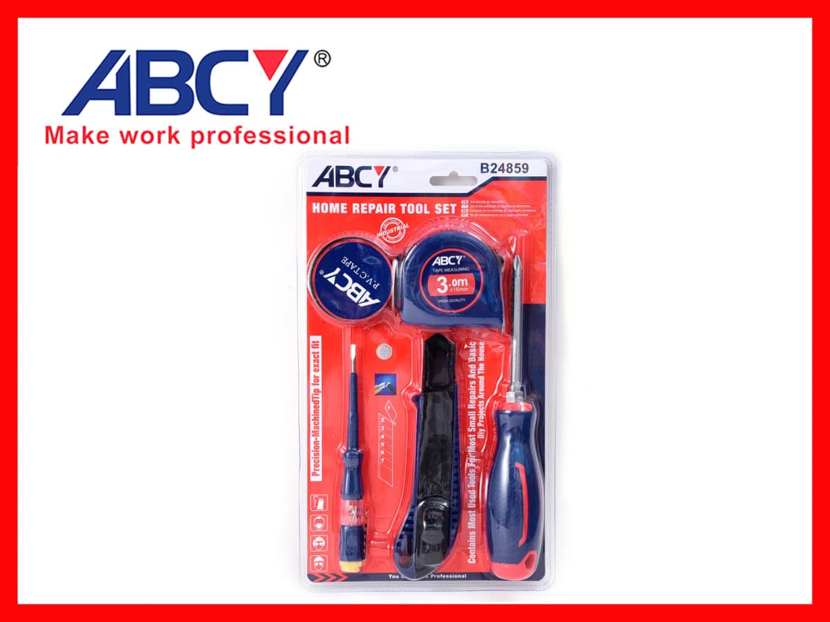 ABCY B24859 Ev üçün Təmir Alətləri Dəsti, 5 əşya