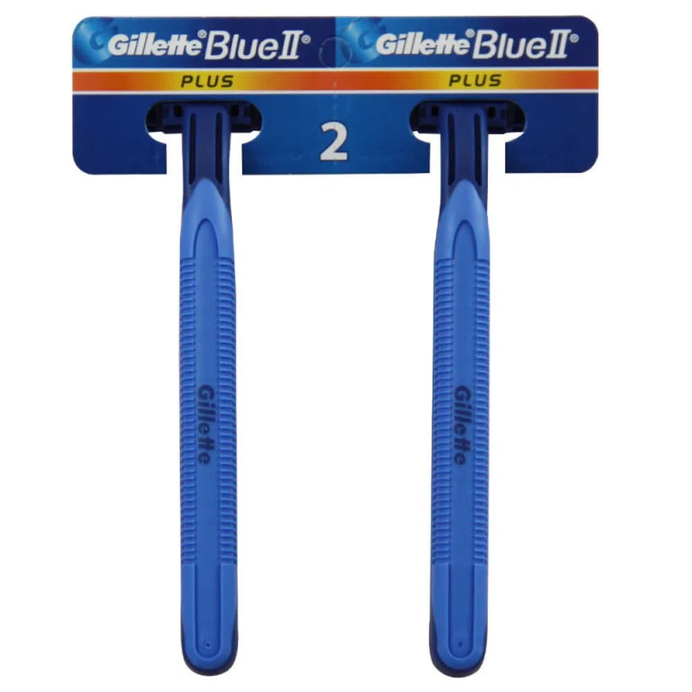 Gillette Blue II Plus Birdəfəlik Ülgüc Dəsti, 2 ədəd