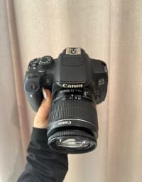 Fotoaparat Canon 700D + 18-55mm lens — şəkil 2