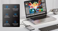 M.2 NVMe SSD Docking Station 20Gbps Dual Bay — şəkil 10