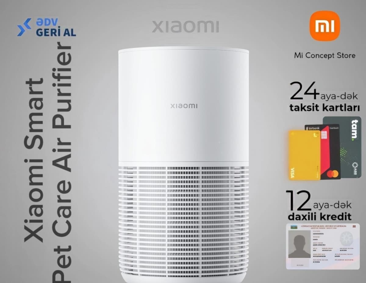 Hava təmizləyici Xiaomi Smart Pet Care Air Purifier