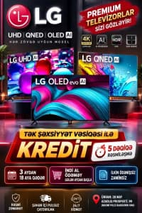 LG Televizor 55" QLED — şəkil 1