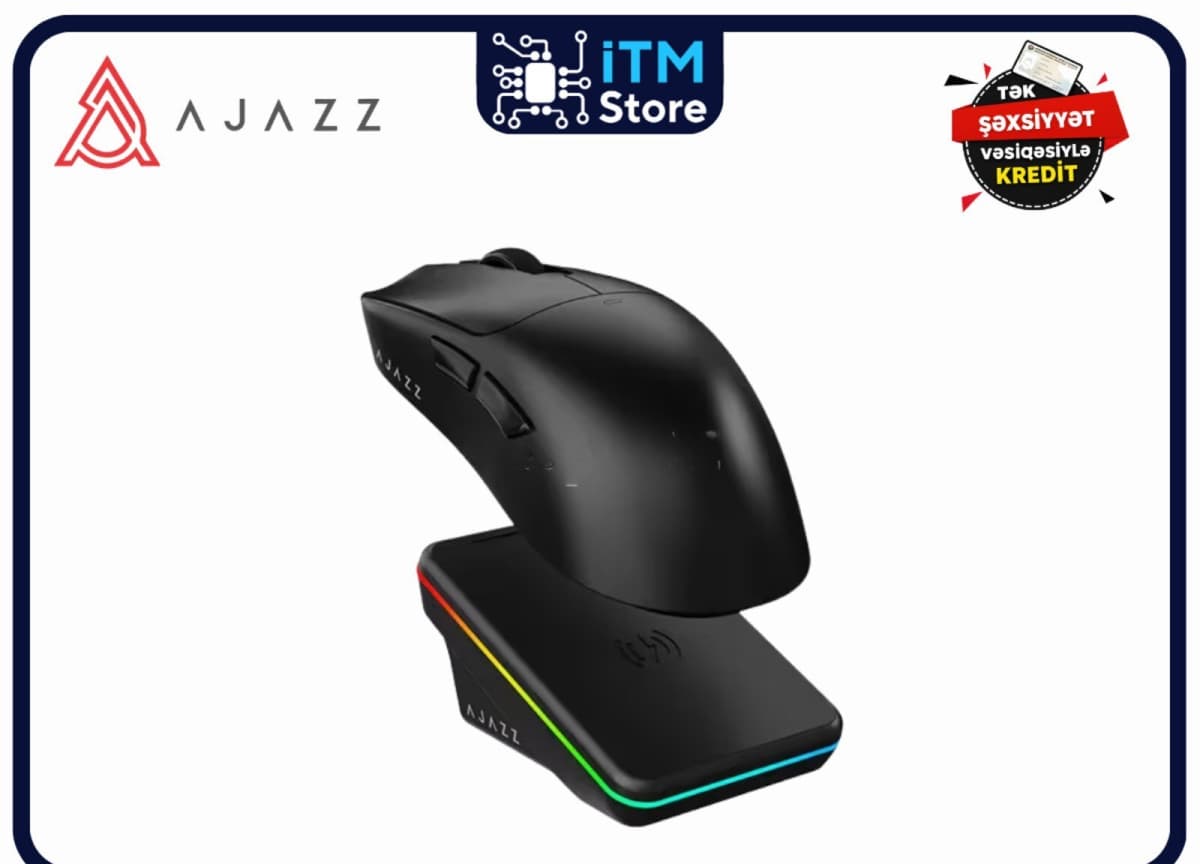 Gaming Mouse Ajazz AJ199 Max Carbon Fiber Black