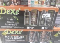 saç qaraldan şampun "dexe black hair shampoo 400 ml" — şəkil 13