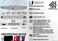 Kommutator Ubiquiti UniFi Switch Enterp USW-Enterprise-8-PoE — şəkil 5