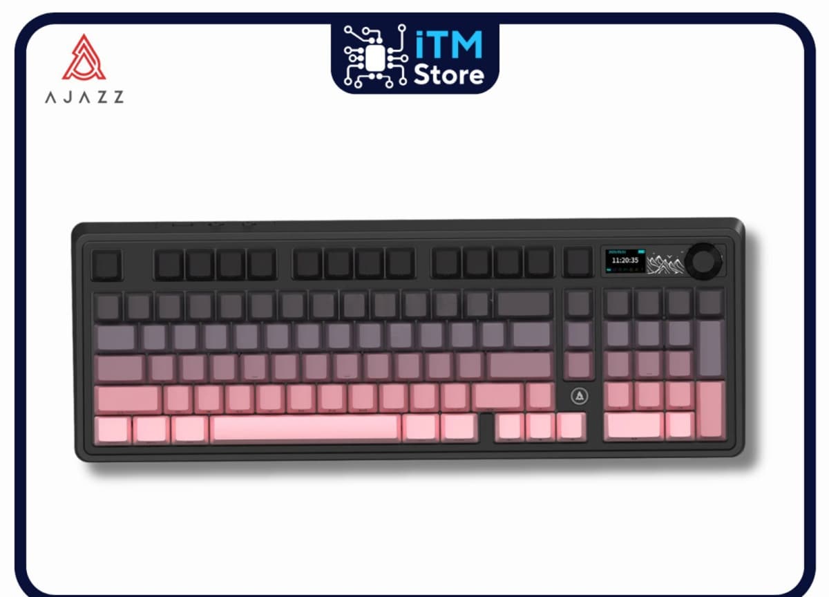 Mexaniki klaviatura Ajazz AK980 V2 Gradient Pink