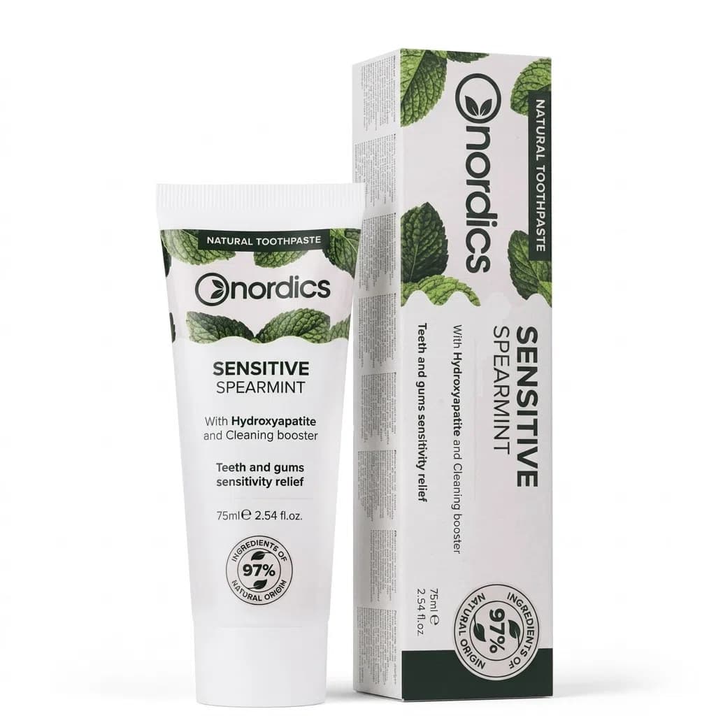 Nordics Sensitive Spearmint Diş Məcunu 75 ml