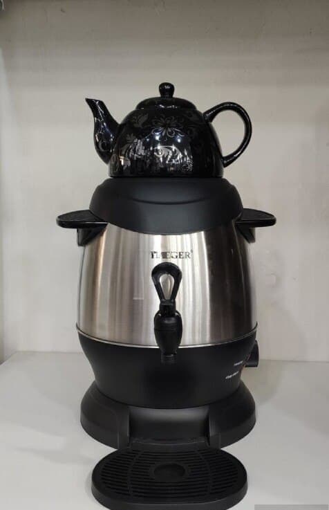 Samovar Paslanmayan polad material