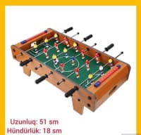 Stolüstü futbol oyunu 51sm — şəkil 5