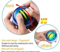Wrist Ball Qol və Bilək Gücləndirici Trenajor — şəkil 5