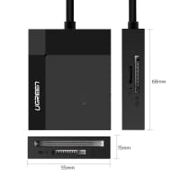 Kart oxuyucu Ugreen USB 3.0 All-in-One 50cm CR125 — şəkil 7
