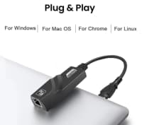 Ethernet adapter USB 2.0 to RJ45 100Mbps — şəkil 4