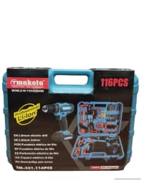 Drel dəsti Tmakota 26V 116 predmetli — şəkil 3