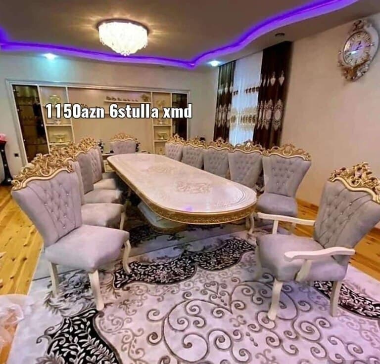 Masa-stul dəsti, Qarışıq rəng