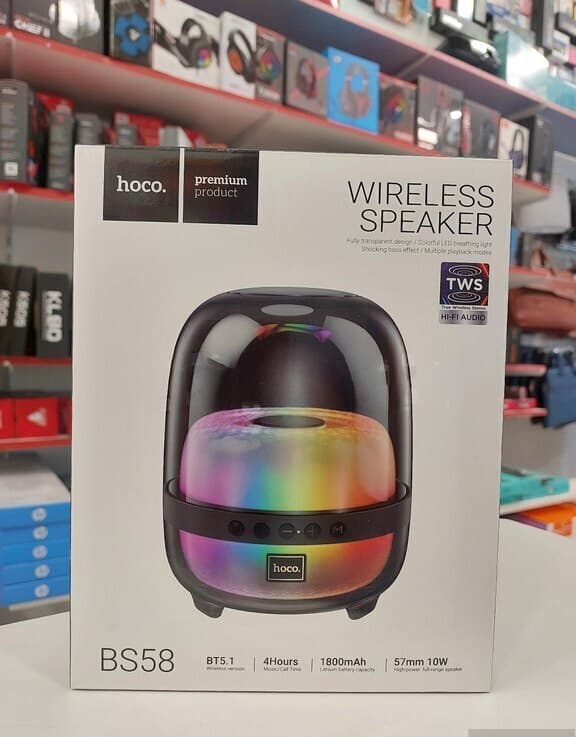 Hoco Bluetooth RGB LED Dinamikləri