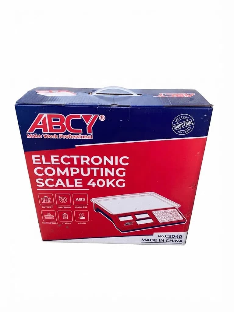 ABCY Elektron Mətbəx Tərəzisi, 40 kq