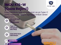 Ağıllı qapı kilidi Imou K1S-W — şəkil 6