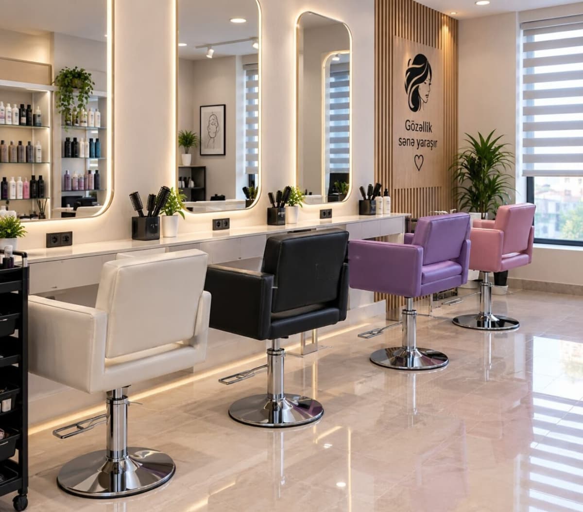 Salon və bərbər kreslosu
