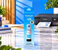 Mürəkkəb Epson 108 Premium Qara (Black) — şəkil 4