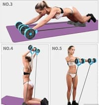 Multiflex Qarın Əzələsi Məşq Katoku (Ab Roller) — şəkil 8