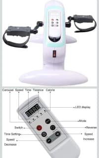 Elektrikli Mini Pedal Trenajor — şəkil 2