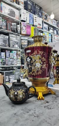 Samovar Metal material — şəkil 11
